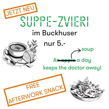 Soup snack & afterwork